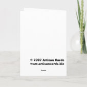 De Zonsondergang van Sarasota Kaart (Achterkant)