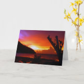 De zonsondergang van Thailand Kaart (Gele Bloem)