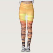 De zonsonderste oceaan leggings (Voorkant)