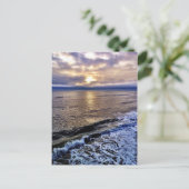 De zonsopgang aan de kust van North Carolina Briefkaart (Staand voorkant)