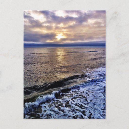 De zonsopgang aan de kust van North Carolina Briefkaart (Voorkant)