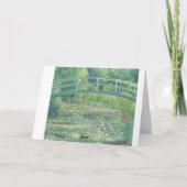 De Zonsopgang die van Monet Briefpapier Notecards Notitiekaartje (Achterkant)