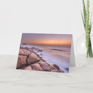 De zonsopgang op het Strand Guarda doet Embau Kaart