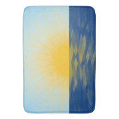 De zonsopgang over de Nieuwe Begin van de Oceaan Badmat (Voorkant Verticaal)