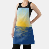 De zonsopgang over de Nieuwe Begin van de Oceaan Schort (Insitu)