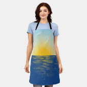 De zonsopgang over de Nieuwe Begin van de Oceaan Schort (Gedragen)