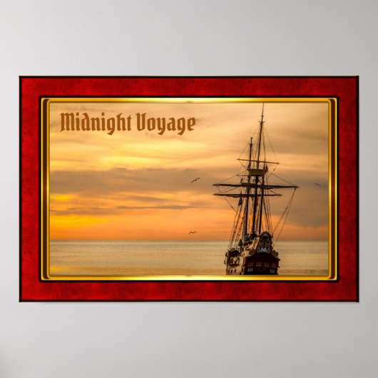De Zonsopgang Reis Poster (Voorkant)