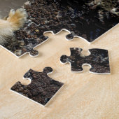 De zonsopgang uitspelen legpuzzel (Zijkant)