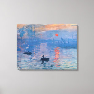 De Zonsopgang van de indruk Canvas Afdruk