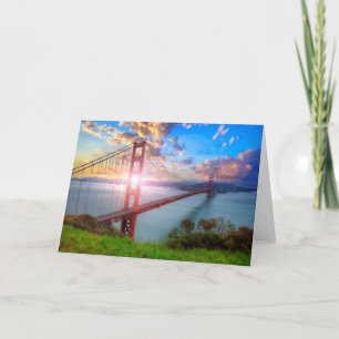 De Zonsopgang van het Golden Gate Kaart