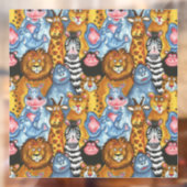 De zoo-bemanning raamsticker (Vel 2)