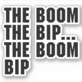 De zoombalk sticker (Voorkant)