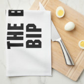 De zoombalk theedoek (Quarter Fold)