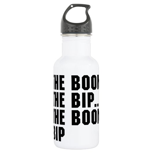 De zoombalk waterfles  (Voorkant)