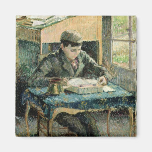 De zoon van de kunstenaar, 1893 (olie op doek) magneet