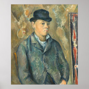 De zoon van de kunstenaar, Paul Cézanne Fine Art Poster