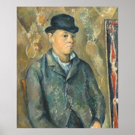 De zoon van de kunstenaar, Paul Cézanne Fine Art Poster (Voorkant)