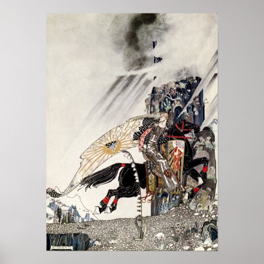 De zoon van de weduwen: De Lad die op het zwarte p Poster (Voorkant)