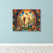 De Zoon van God canvas (Insitu (Houten vloer))