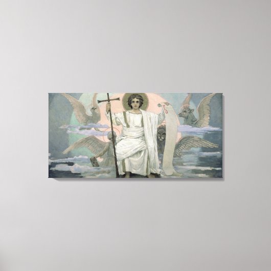 De zoon van God - het Woord van God, 1885-1996 Canvas Afdruk (Voorkant)
