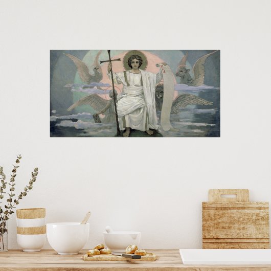 De zoon van God - het Woord van God, 1885-1996 Poster (Keuken)