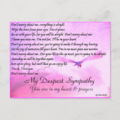 De Zorg van Don'y over me, Sympathy_Postcard Briefkaart (Voorkant)