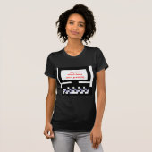 De zorgvuldige Computer van de Afbeeldingen van de T-shirt (Voorkant volledig)
