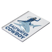 De Zoutwater Cowboy Notitieboek (Linkerzijde)