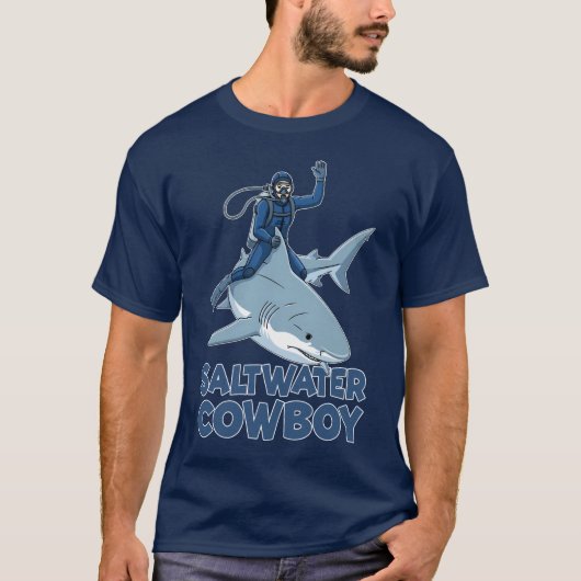De Zoutwater Cowboy T-shirt (Voorkant)
