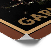 De Zugspitze boven Garmisch-Partenkirchen Poster (Hoek)