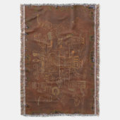 De Zuid-Amerikaanse volkskunst Deken (Voorkant Verticaal)