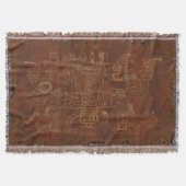 De Zuid-Amerikaanse volkskunst Deken (Voorkant)