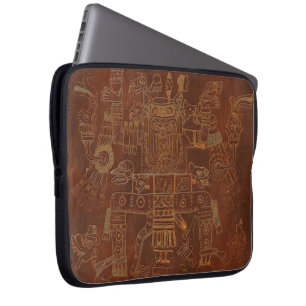 De Zuid-Amerikaanse volkskunst Laptop Sleeve