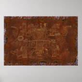 De Zuid-Amerikaanse volkskunst van Gods Poster (Voorkant)