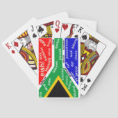 De Zuidafrikaanse Klantgerichte Speelkaarten van h (Achterkant)