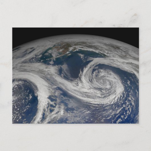 De zuidelijke kust van Alaska en de Golf van Alask Briefkaart (Voorkant)