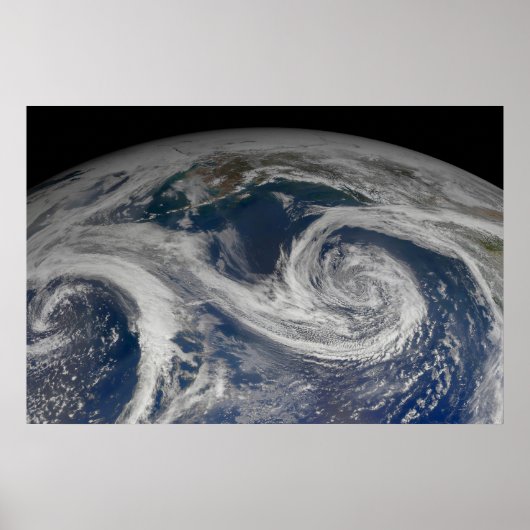 De zuidelijke kust van Alaska en de Golf van Alask Poster (Voorkant)