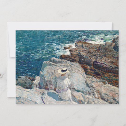 De Zuidelijke Ledges, Appledore | Childe Hassam (Voorkant)