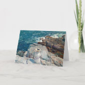 De Zuidelijke Ledges, Appledore | Childe Hassam Kaart (Voorkant)