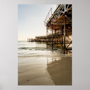 De zuidelijke paradepier aan de kust van Southsea Poster