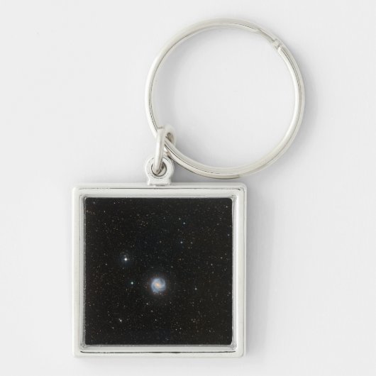 De Zuidelijke Pinwheel Galaxy 2 Sleutelhanger (Voorkant)
