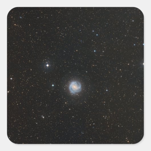De Zuidelijke Pinwheel Galaxy 2 Vierkante Sticker (Voorkant)
