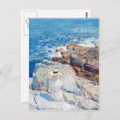 De zuidelijke randen, Appledore, van Childe Hassam Briefkaart (Voorkant / Achterkant)