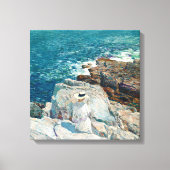 De zuidelijke randen, Appledore, van Childe Hassam Canvas Afdruk (Voorkant)