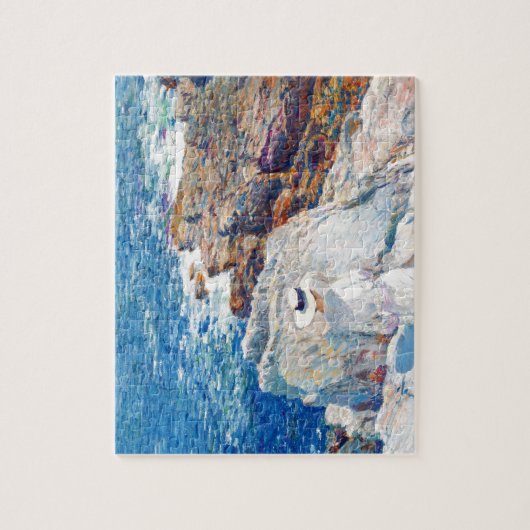 De zuidelijke randen, Appledore, van Childe Hassam Legpuzzel (Verticaal)