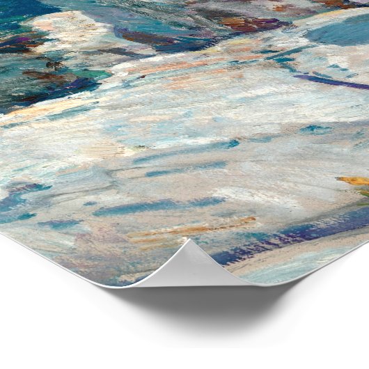 De zuidelijke randen, Appledore, van Childe Hassam Poster (Hoek)