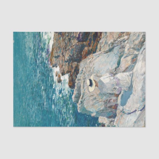 De zuidelijke randen, Appledore, van Childe Hassam Tissuepapier (Voorkant)