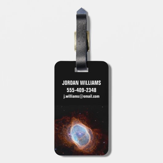 De Zuidelijke Ring Nebula Bagagelabel (Achterkant verticaal)