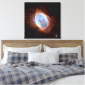 De Zuidelijke Ring Nebula Canvas Afdruk (Insitu (Slaapkamer))