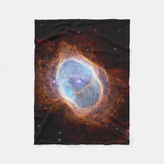 De Zuidelijke Ring Nebula Fleece Deken (Voorkant)